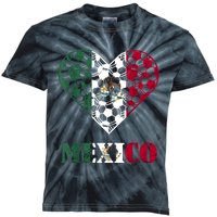 Mexico Mexican Soccer Team Mexican Pride Mexico Soccer Kids Tie-Dye T-Shirt