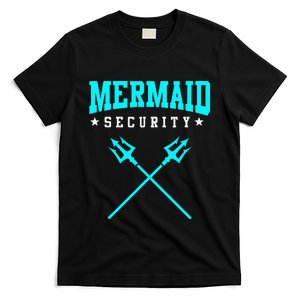 Merman Mermaid Security T-Shirt