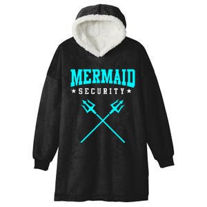 Merman Mermaid Security Hooded Wearable Blanket