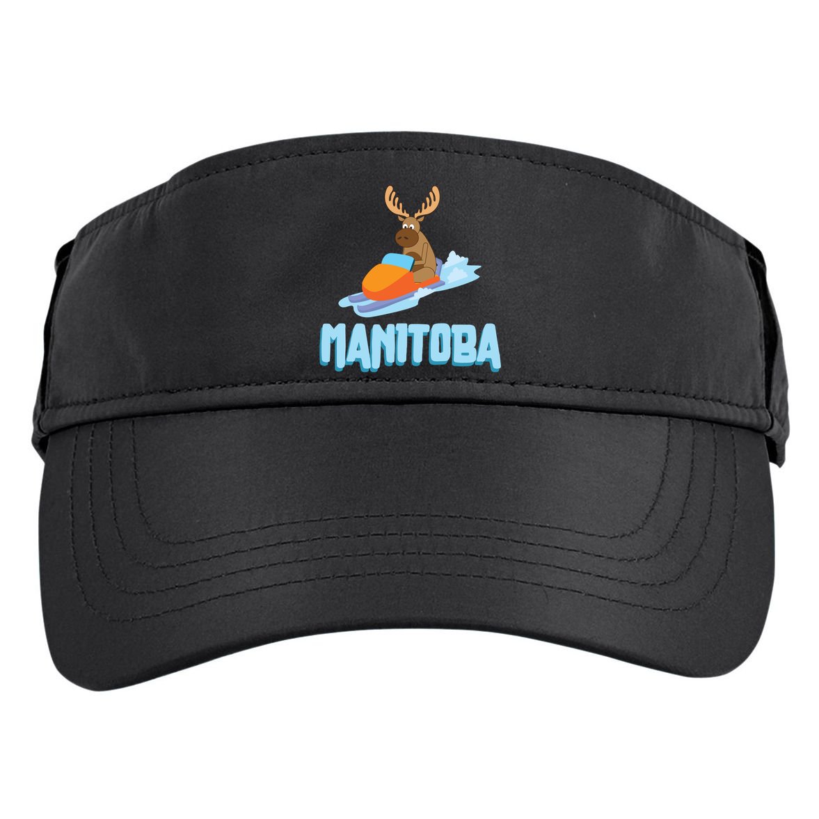 Manitoba Moose Snowmobile Sled Gift For Riders Great Gift Adult Drive Performance Visor