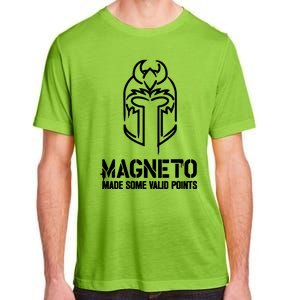 Magneto Made Some Vaild Points Adult ChromaSoft Performance T-Shirt