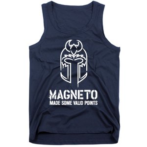 Magneto Made Some Vaild Points Tank Top