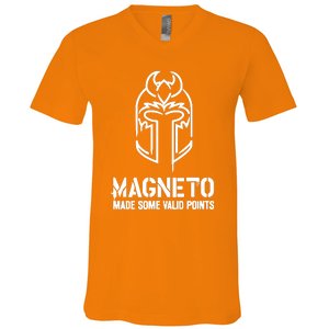 Magneto Made Some Vaild Points V-Neck T-Shirt