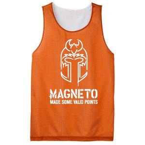 Magneto Made Some Vaild Points Mesh Reversible Basketball Jersey Tank