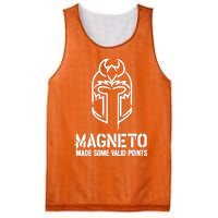 Magneto Made Some Vaild Points Mesh Reversible Basketball Jersey Tank