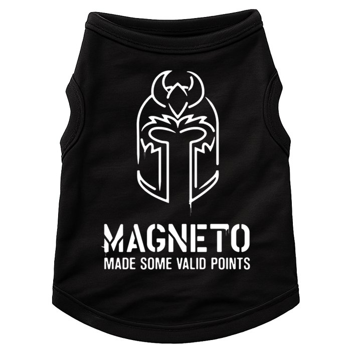 Magneto Made Some Valid Points Doggie Tank