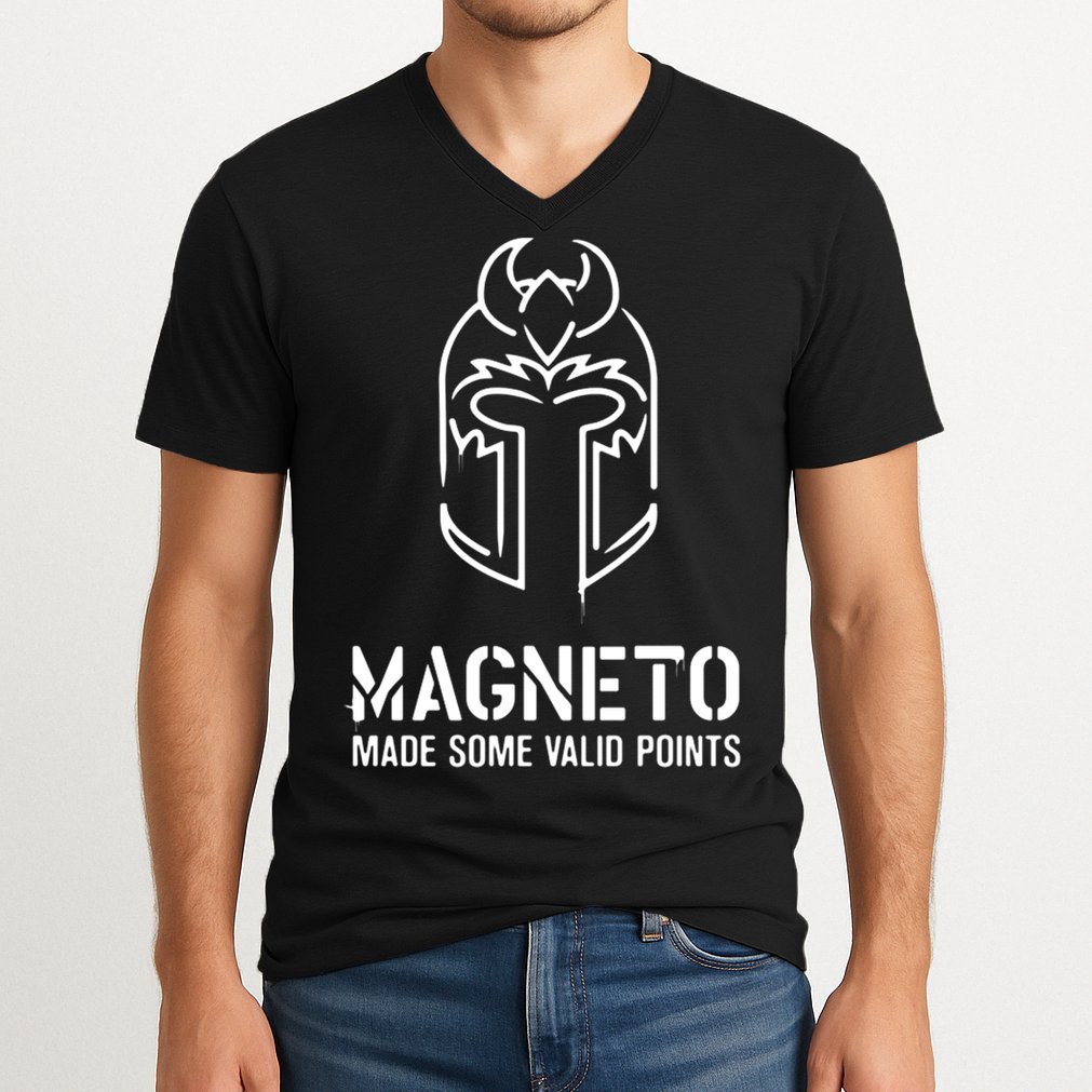 Magneto Made Some Valid Points V-Neck T-Shirt