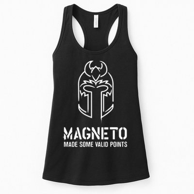 Magneto Made Some Valid Points Womens Tank Top
