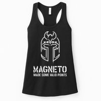 Magneto Made Some Valid Points Womens Tank Top