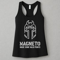 Magneto Made Some Valid Points Womens Tank Top