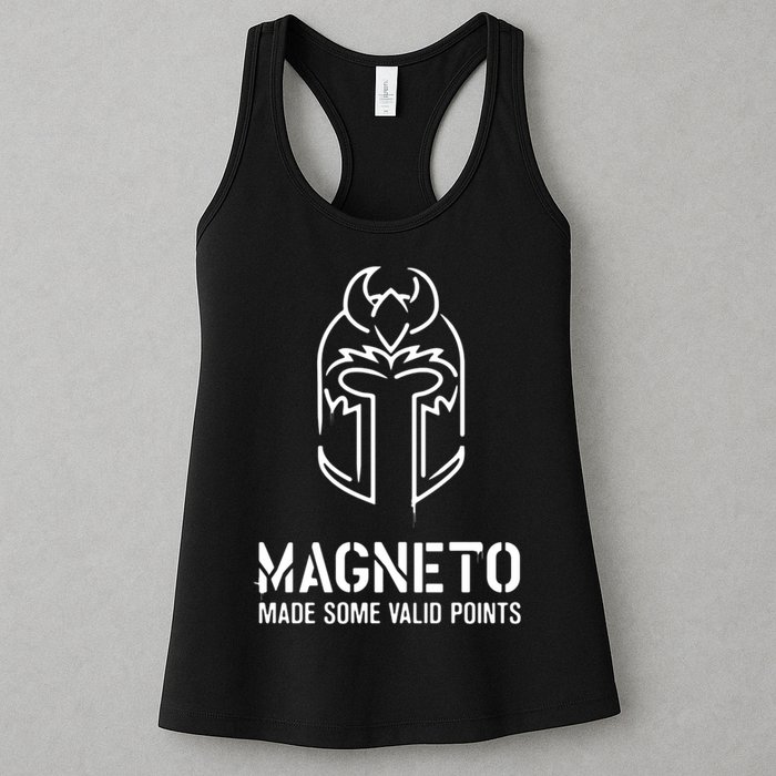 Magneto Made Some Valid Points Womens Tank Top