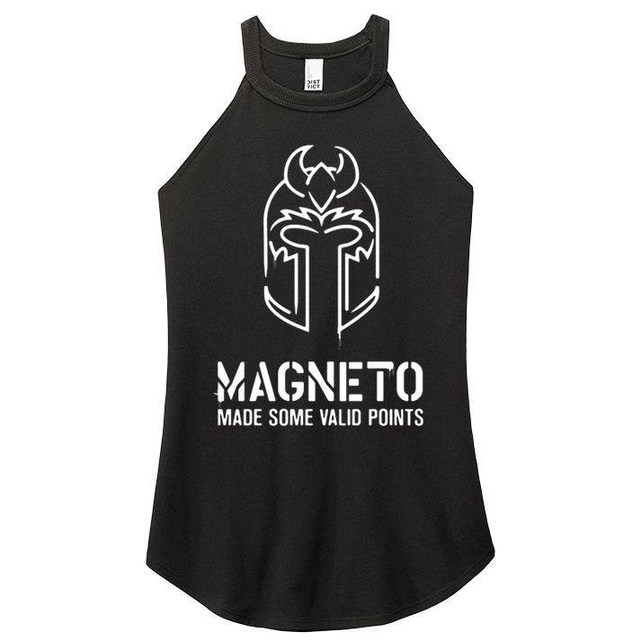 Magneto Made Some Valid Points Women's Perfect Tri Rocker Tank