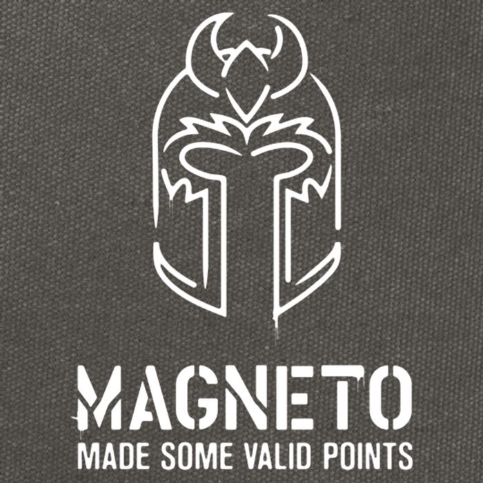 Magneto Made Some Valid Points Cotton Canvas Backpack