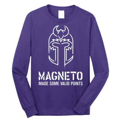 Magneto Made Some Valid Points Long Sleeve Shirt