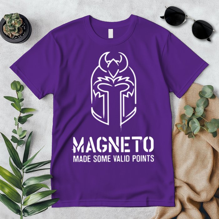 Magneto Made Some Valid Points Premium T-Shirt