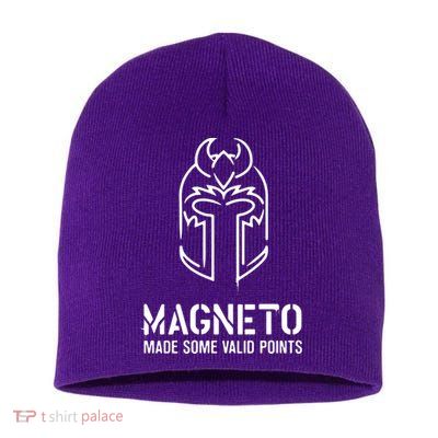 Magneto Made Some Valid Points Short Acrylic Beanie