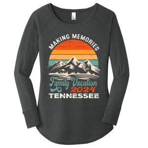 Making Memories Tennessee 2024 Family Trip Vacation Mountain Women's Perfect Tri Tunic Long Sleeve Shirt