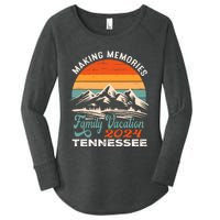 Making Memories Tennessee 2024 Family Trip Vacation Mountain Women's Perfect Tri Tunic Long Sleeve Shirt