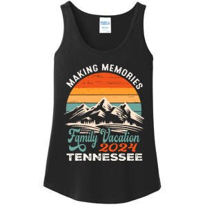 Making Memories Tennessee 2024 Family Trip Vacation Mountain Ladies Essential Tank