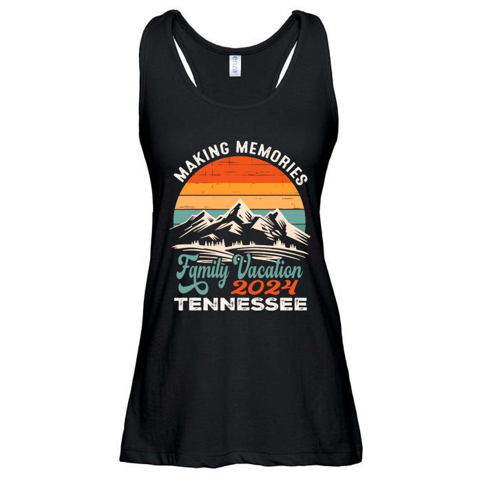 Making Memories Tennessee 2024 Family Trip Vacation Mountain Ladies Essential Flowy Tank