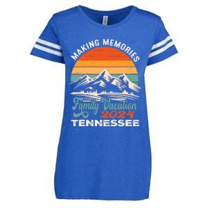 Making Memories Tennessee 2024 Family Trip Vacation Mountain Enza Ladies Jersey Football T-Shirt