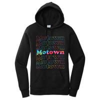 Motown Music Tie Dye Women's Pullover Hoodie