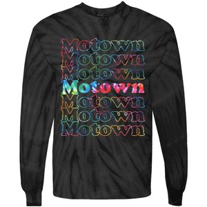 Motown Music Tie Dye Tie-Dye Long Sleeve Shirt