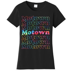 Motown Music Tie Dye Women's T-Shirt