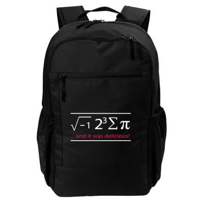 Mathematics Math Teacher I Ate Sum Pi It Was Delicious Cool Gift Daily Commute Backpack