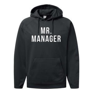 Mr. Manager Television TV Movie Reference Performance Fleece Hoodie