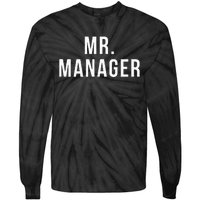 Mr. Manager Television TV Movie Reference Tie-Dye Long Sleeve Shirt