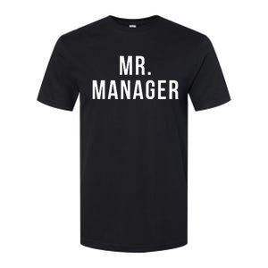 Mr. Manager Television TV Movie Reference Softstyle CVC T-Shirt