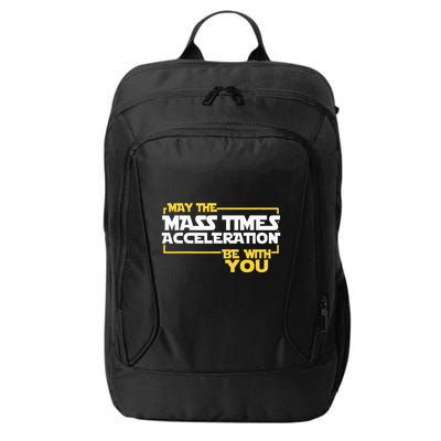 May Mass Times Acceleration Be With You Science City Backpack