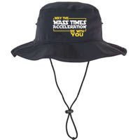 May Mass Times Acceleration Be With You Science Bucket Hat