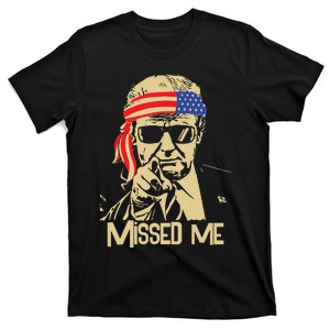 Missed Me Trump President 2024 T-Shirt