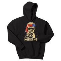 Missed Me Trump President 2024 Kids Hoodie