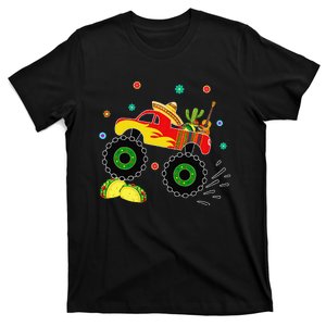 Mexican Monster Truck Taco Cinco De Mayo Party T-Shirt