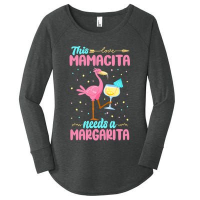 Mamacita Margarita Tank Mamacita Needs A Margarita Gift Women's Perfect Tri Tunic Long Sleeve Shirt