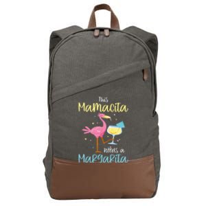 Mamacita Margarita This Mamacita Needs A Margarita Mamacita Cute Gift Cotton Canvas Backpack