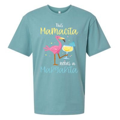 Mamacita Margarita This Mamacita Needs A Margarita Mamacita Cute Gift Sueded Cloud Jersey T-Shirt