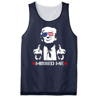 Miss Me Trump Shot Assassination Attempt 2024 Mesh Reversible Basketball Jersey Tank