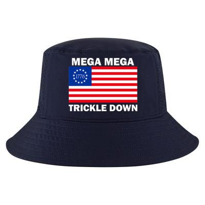 Mega Mega Trickle Down USA 1776 Flag Patriot Cool Comfort Performance Bucket Hat