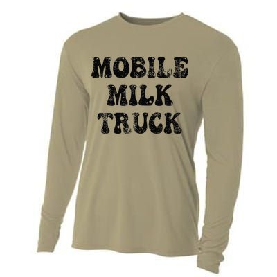 Mobile Milk Truck Cooling Performance Long Sleeve Crew