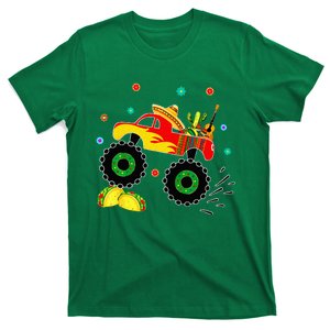 Mexican Monster Truck Taco Cinco De Mayo T-Shirt