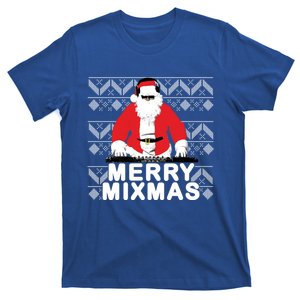 Merry Mixmas To The Dj Santa Father Christmas Funny Great Gift T-Shirt