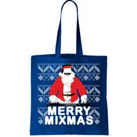 Merry Mixmas To The Dj Santa Father Christmas Funny Great Gift Tote Bag