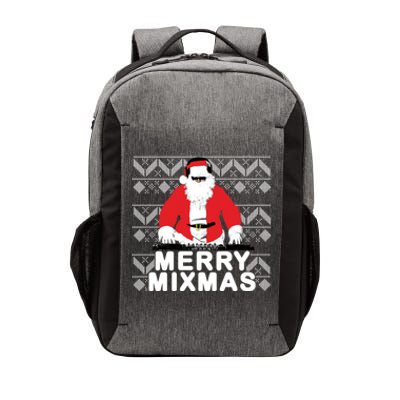 Merry Mixmas To The Dj Santa Father Christmas Funny Great Gift Vector Backpack