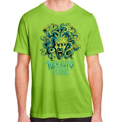 Medusa Monster Turn Into Stone Adult ChromaSoft Performance T-Shirt