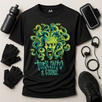 Medusa Monster Turn Into Stone Performance Shirt