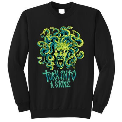 Medusa Monster Turn Into Stone Sweatshirt